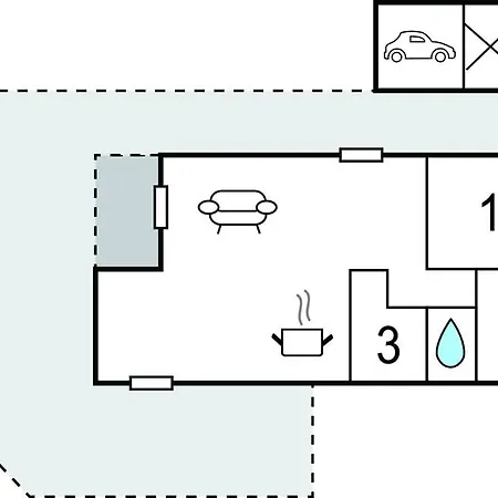 3 Bedroom Beautiful In Hébergement de vacances *